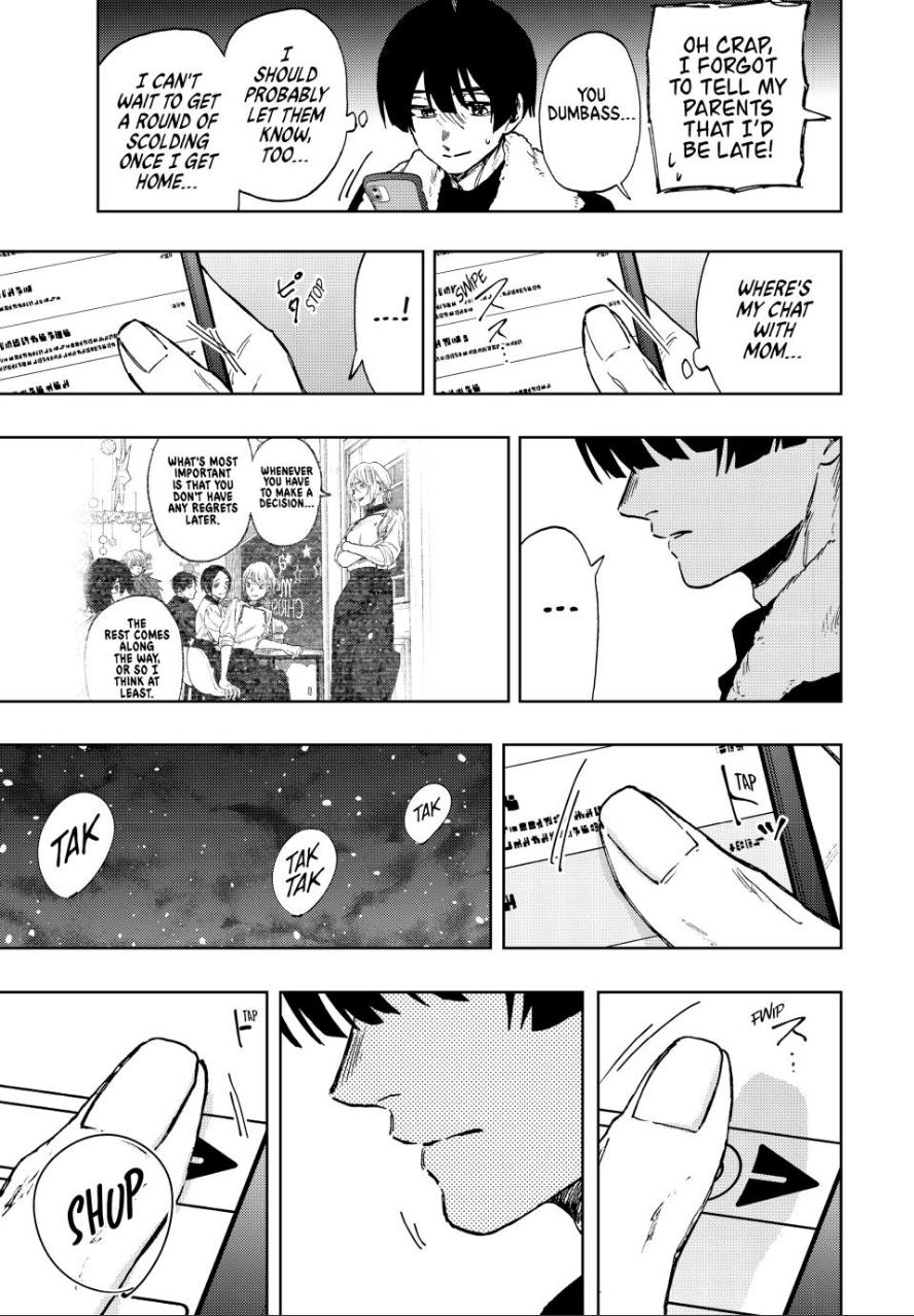 The Fragrant Flower Bloom with Dignity Manga Chapter 98 page 17 - Yorita's Answer