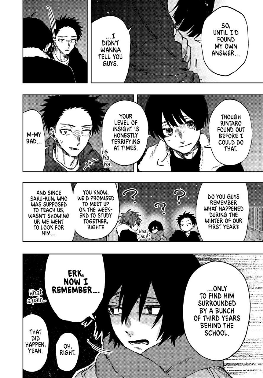 The Fragrant Flower Bloom with Dignity Manga Chapter 98 page 6 - Yorita's Answer