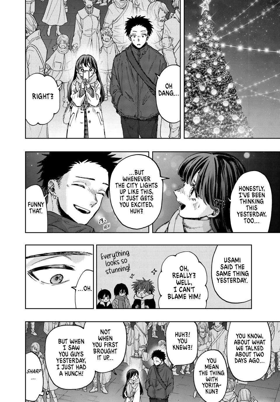 The Fragrant Flower Bloom with Dignity Manga Chapter 99 page 14 - Their Christmas